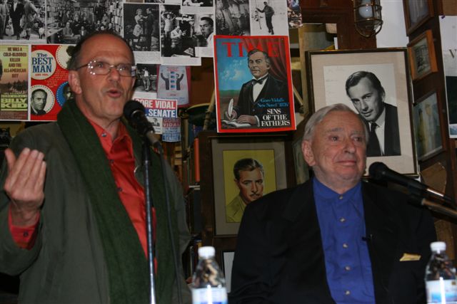 Gore Vidal with Professor Dennis Altman
