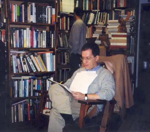 Noted editor Robert Weil, editing a Patricia Highsmith manuscript for W.W. Norton & Co.
