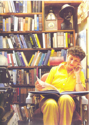 Vogue magazine photo of Francoise Gilot at the original store