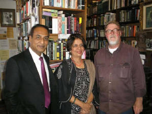 N. Parthasarathi, Indian Consul General, San Francisco; and Nirupama Rao, Ambassador of India to the U.S.